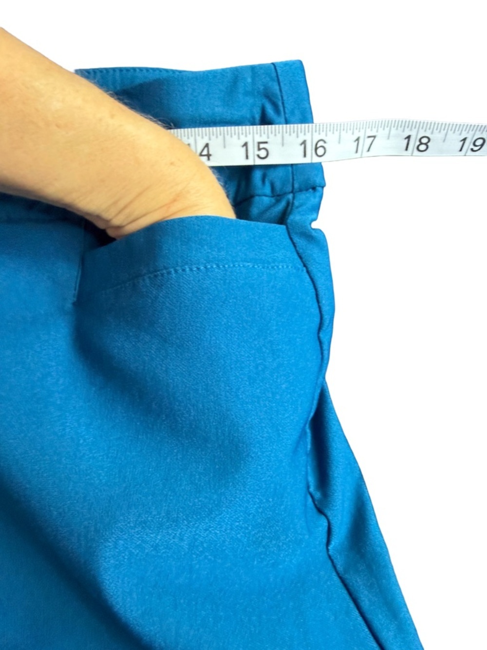 Kim Rogers Teal Pull-On Pants - Picture 6 of 11